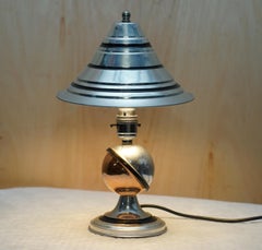 Pair of Important Elsie Roberts Oswald Partridge Milne Art Deco 1932 Lamps