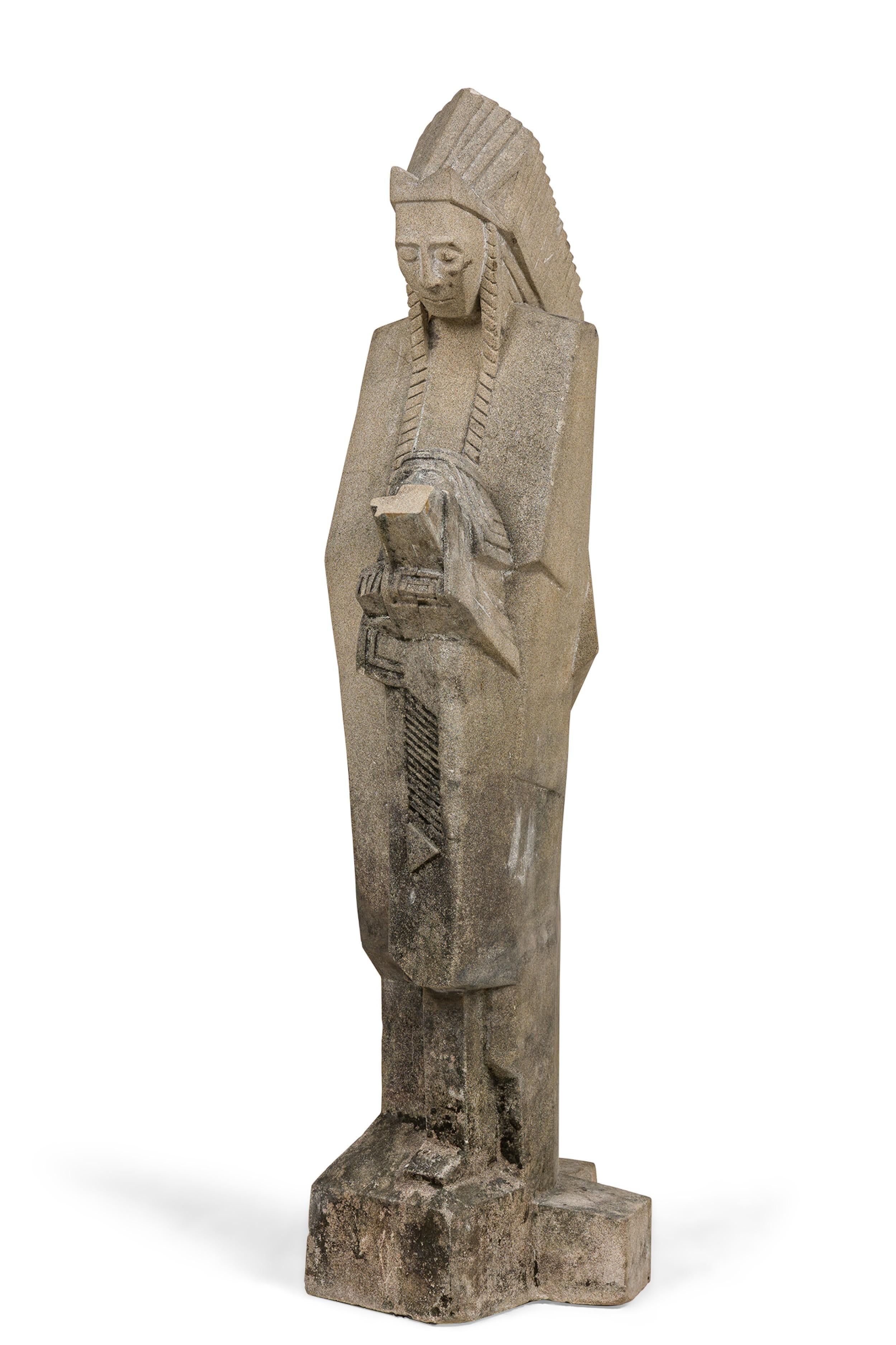 Pair of Important Frank Lloyd Wright Concrete Architectural Elements, Signed For Sale 7