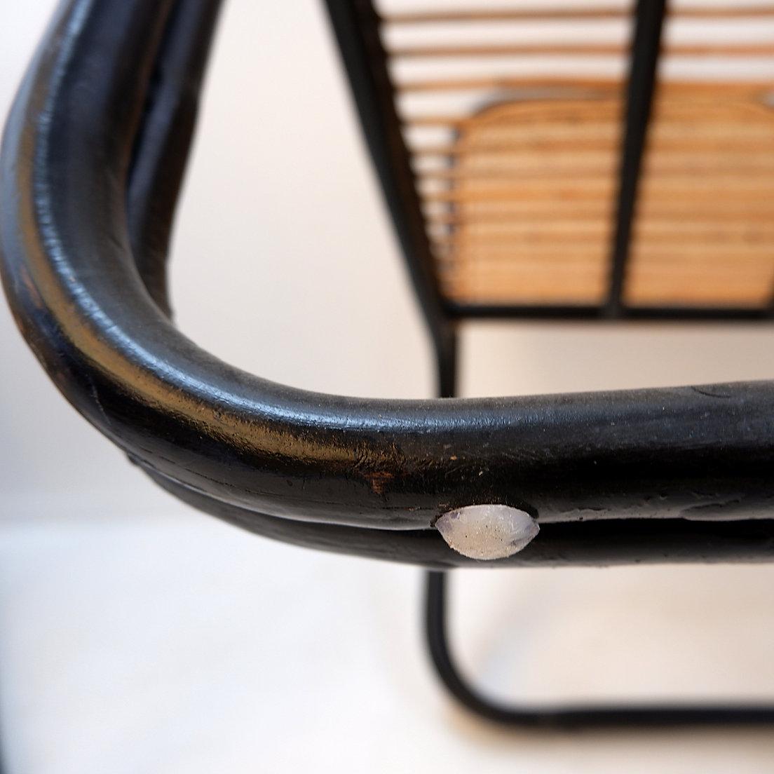 Paire de fauteuils en bois courbé et Design/One Style Jan Bocan en vente 6