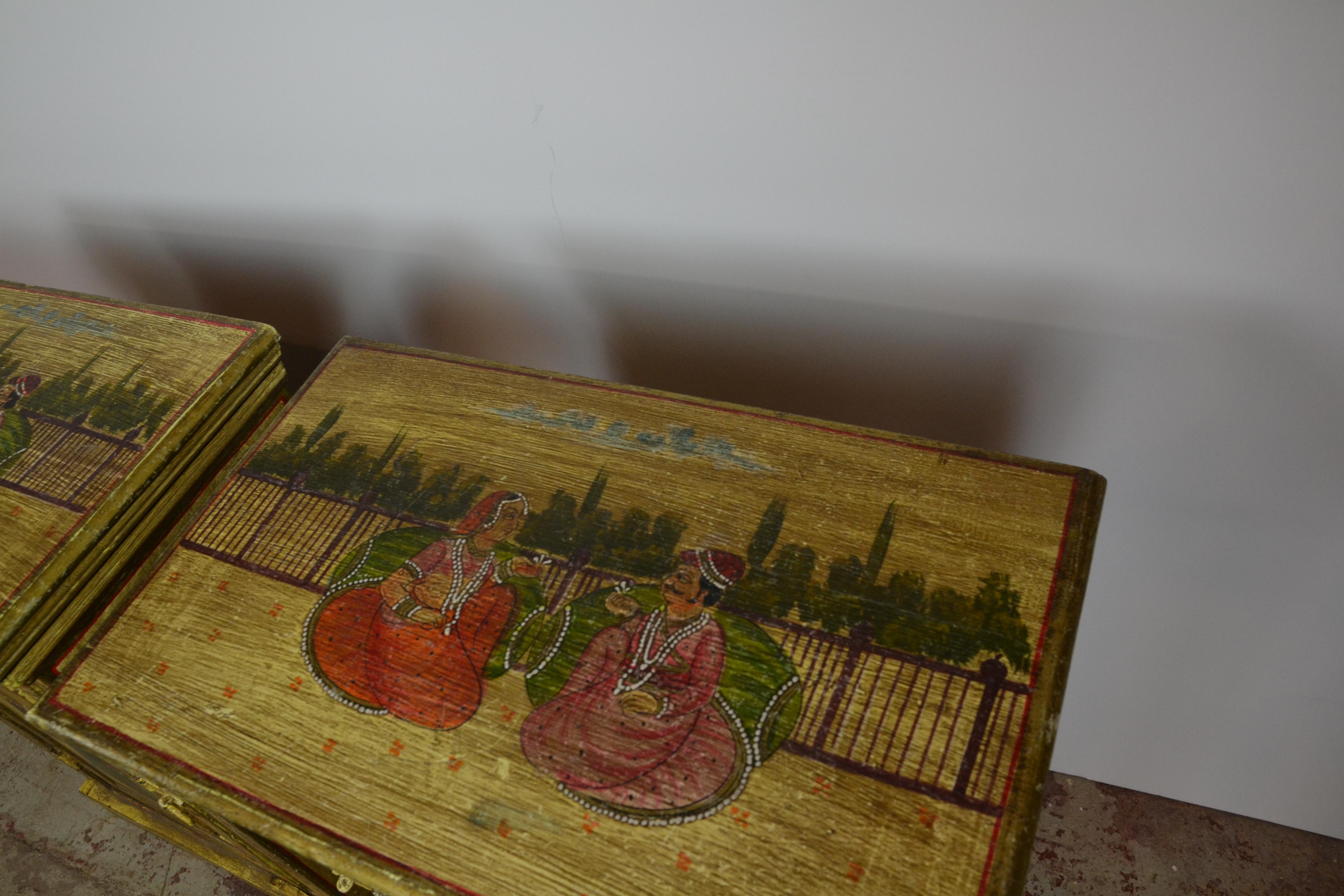 Pair of Indian Cabinet In Good Condition In Pomona, CA