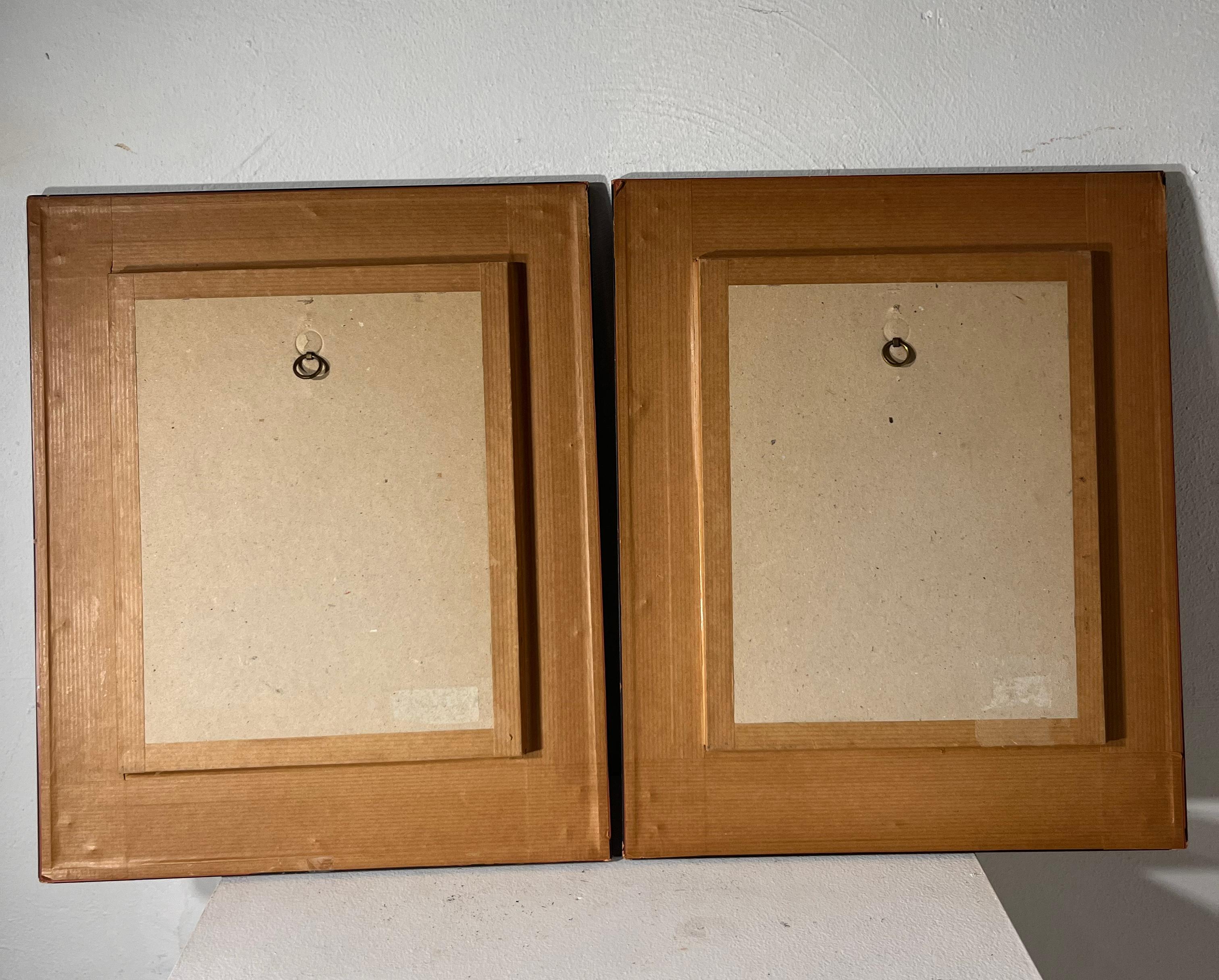 Pair of Indian painting in vendita 1