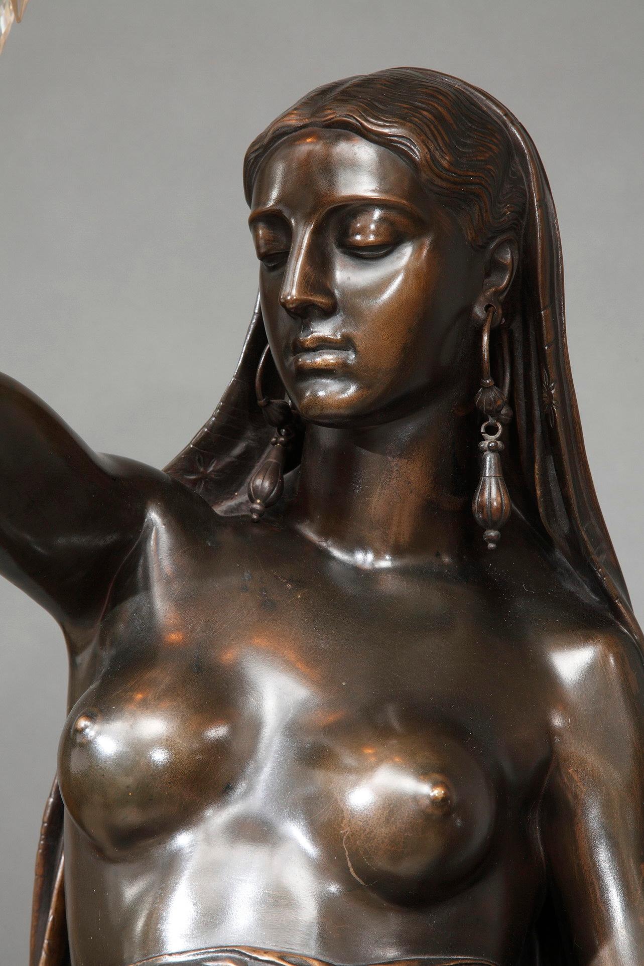 Coppia di torce di Toussaint & Barbedienne, Francia, circa 1850 in vendita 3