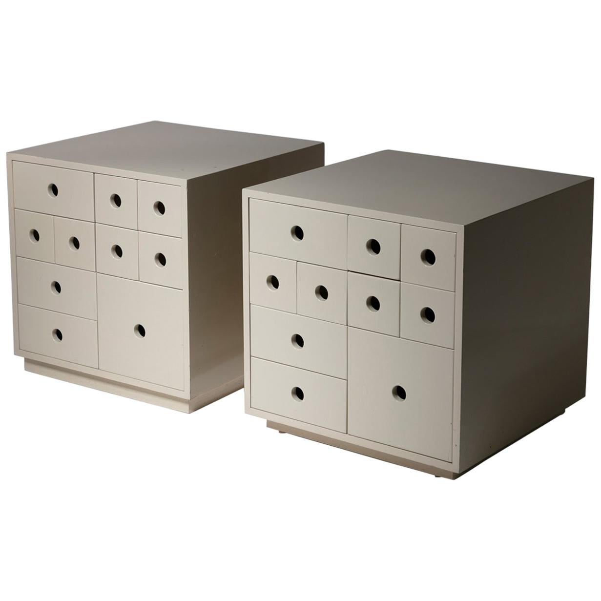 Pair of "Indro" Storage Unit by Paolo Tommasi by Delta