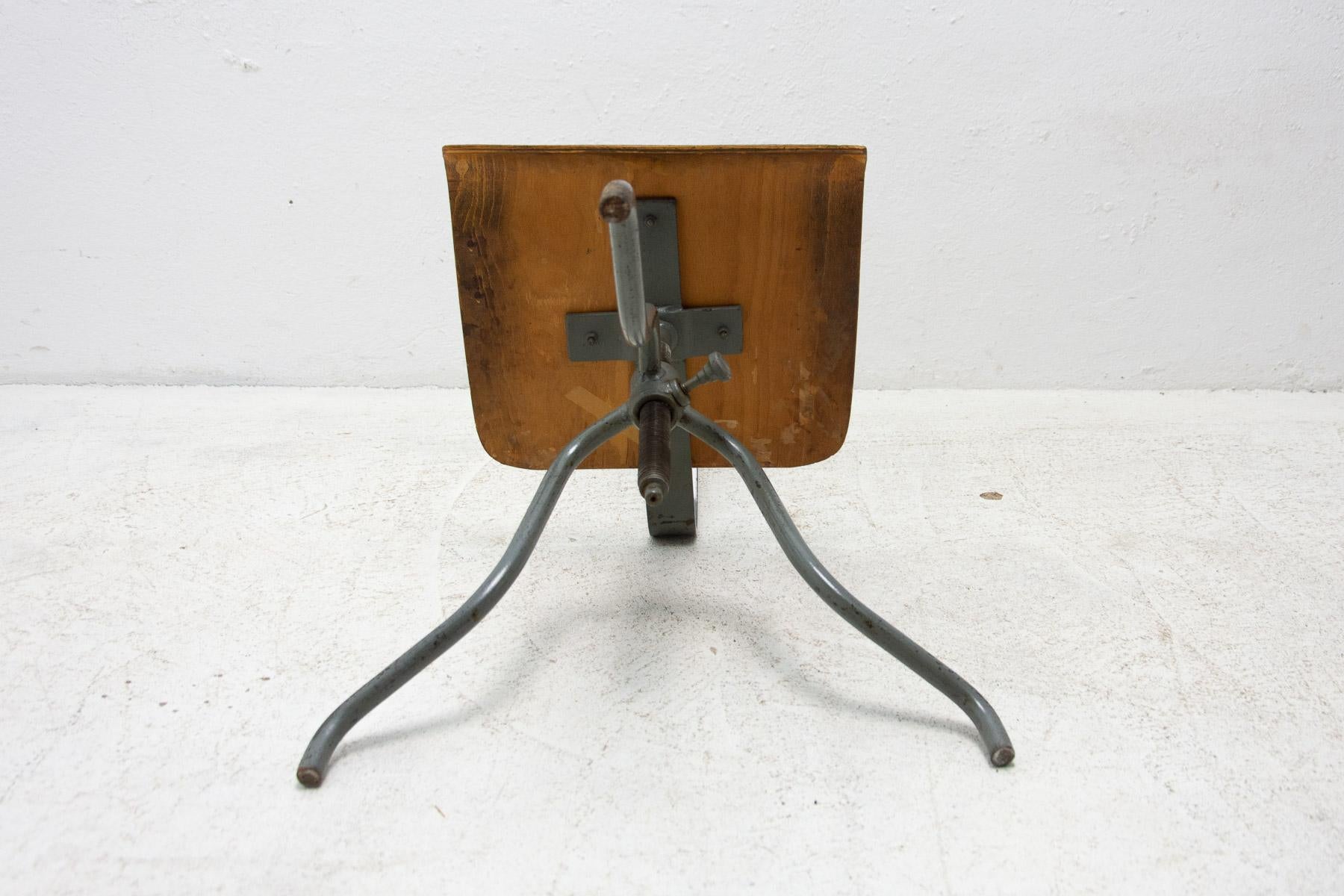 Pair of Industrial Adjustable Desk Chairs, 1960´s 11