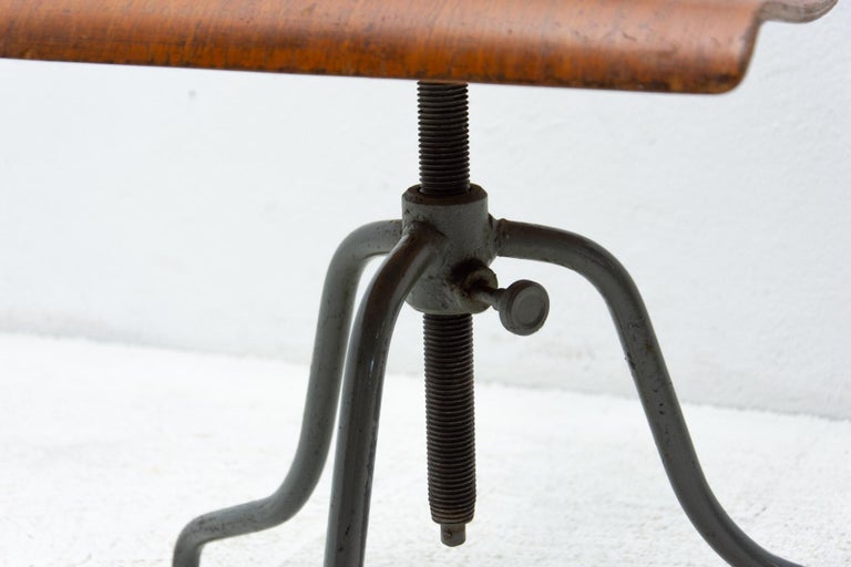 Pair of Industrial Adjustable Desk Chairs, 1960´s For Sale 14