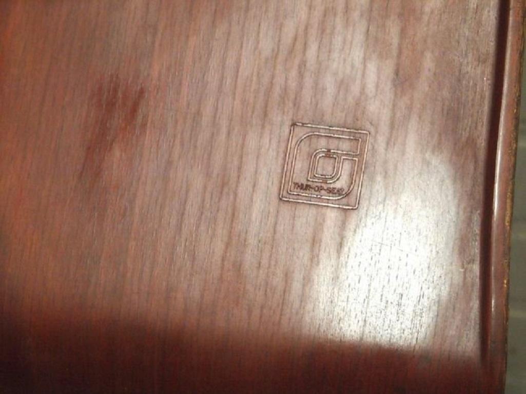 Contreplaqué Paire de chaises empilables industrielles Elmar Flötotto pour Galvanitas Pagholz