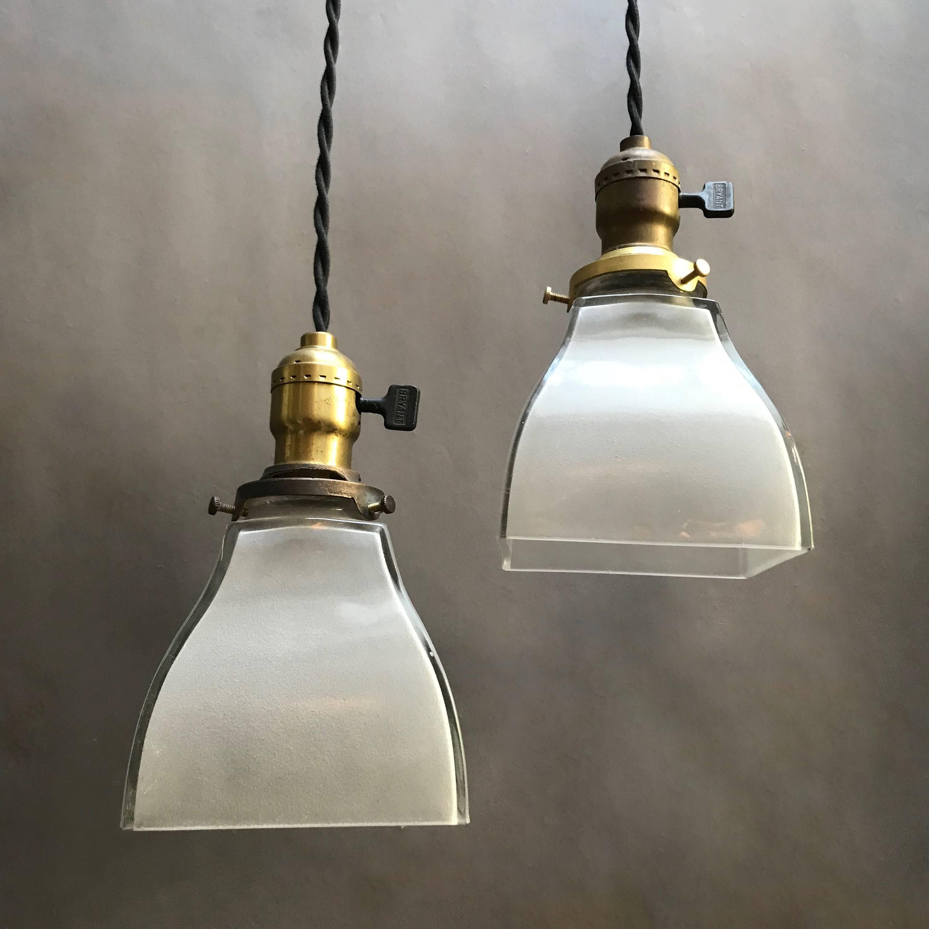 frosted pendant lights