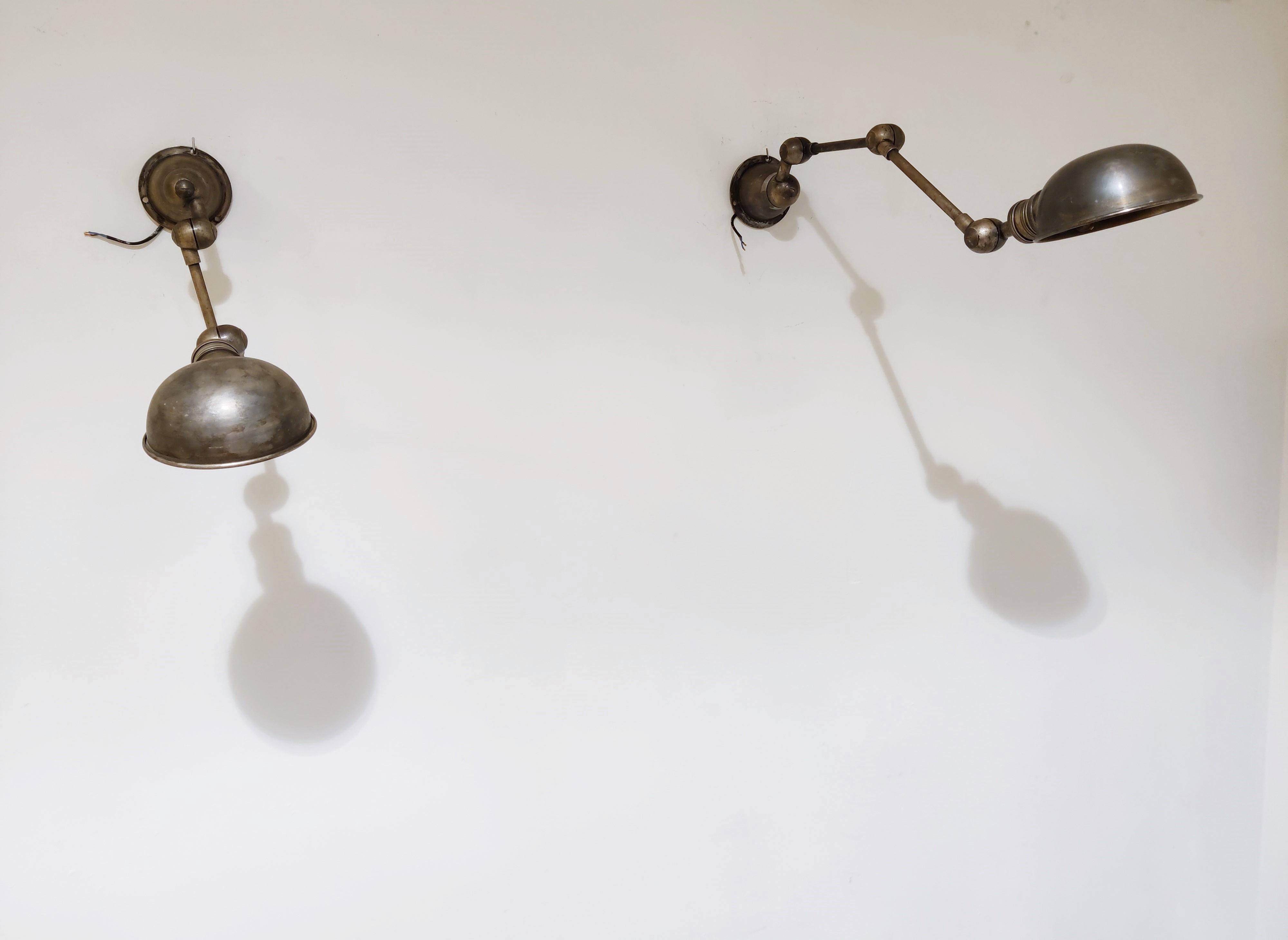 Pair of Industrial Jielde Style Lamps, 1970s 6