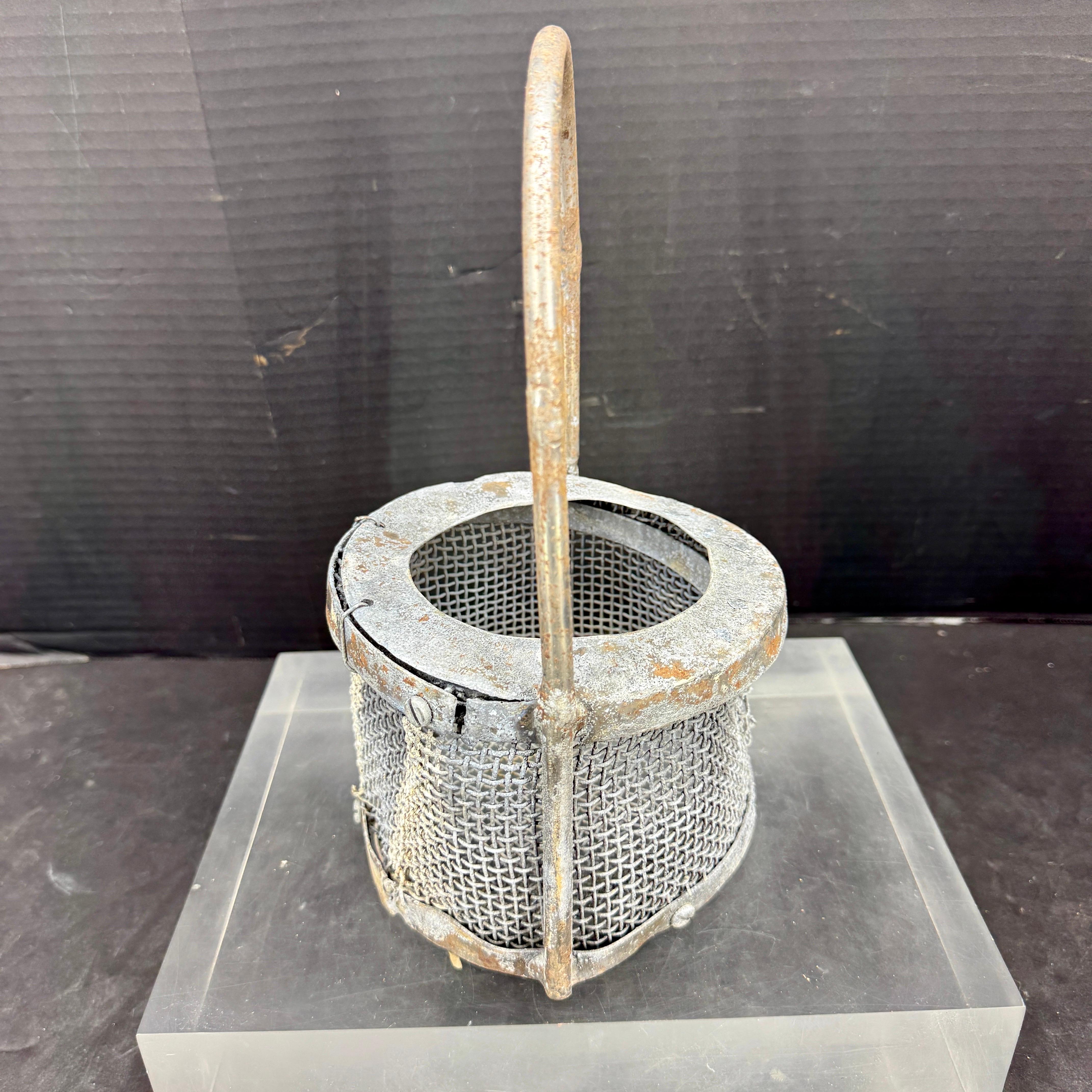 Pareja de jardineras industriales de metal, americanas Años 20-1940 en Bueno estado para la venta en Haddonfield, NJ