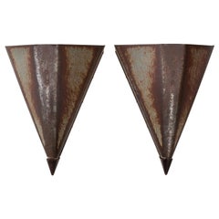 Pair of Industrial Sconces
