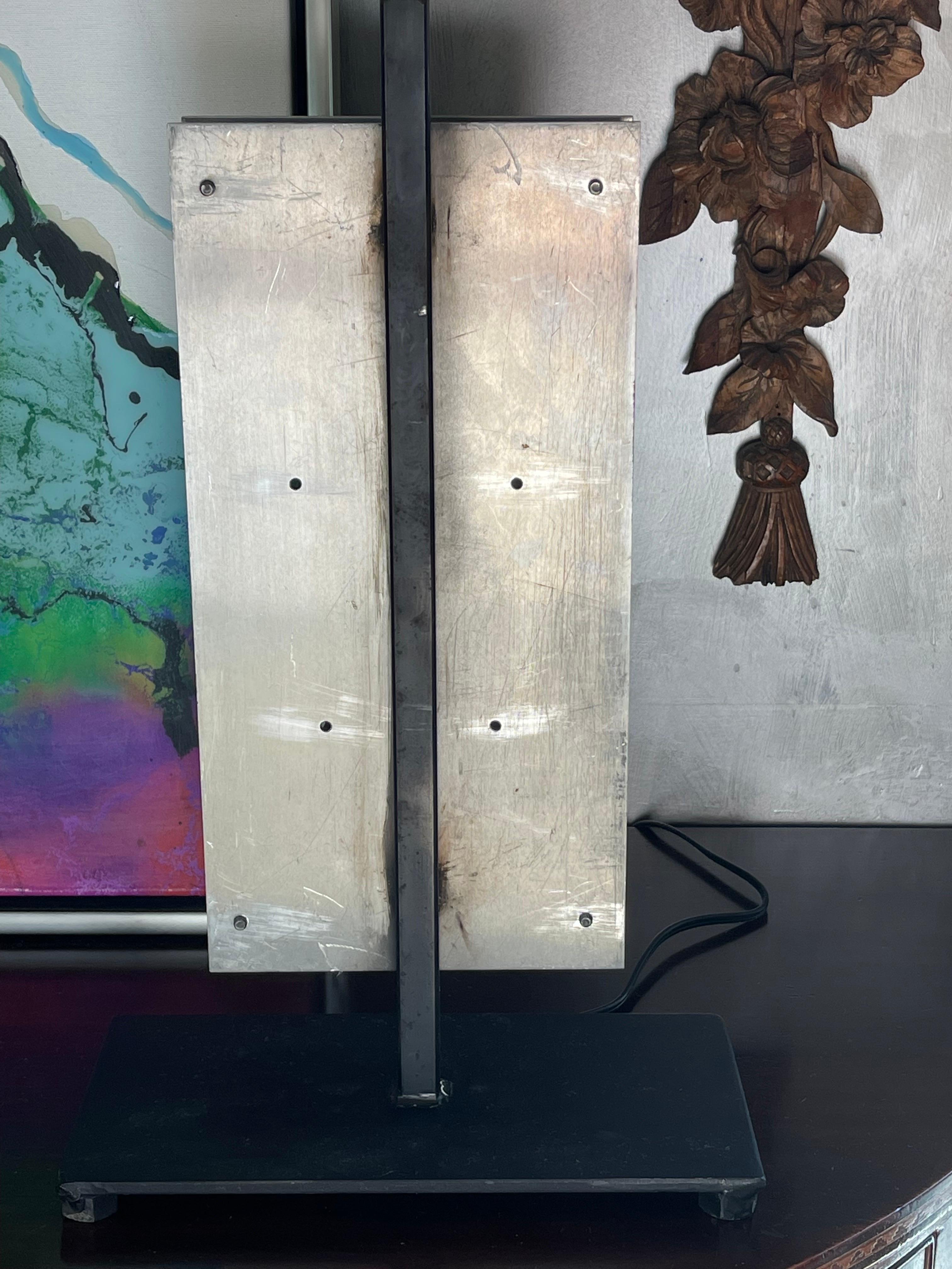 Pair of Industrial Table Lamps For Sale 6