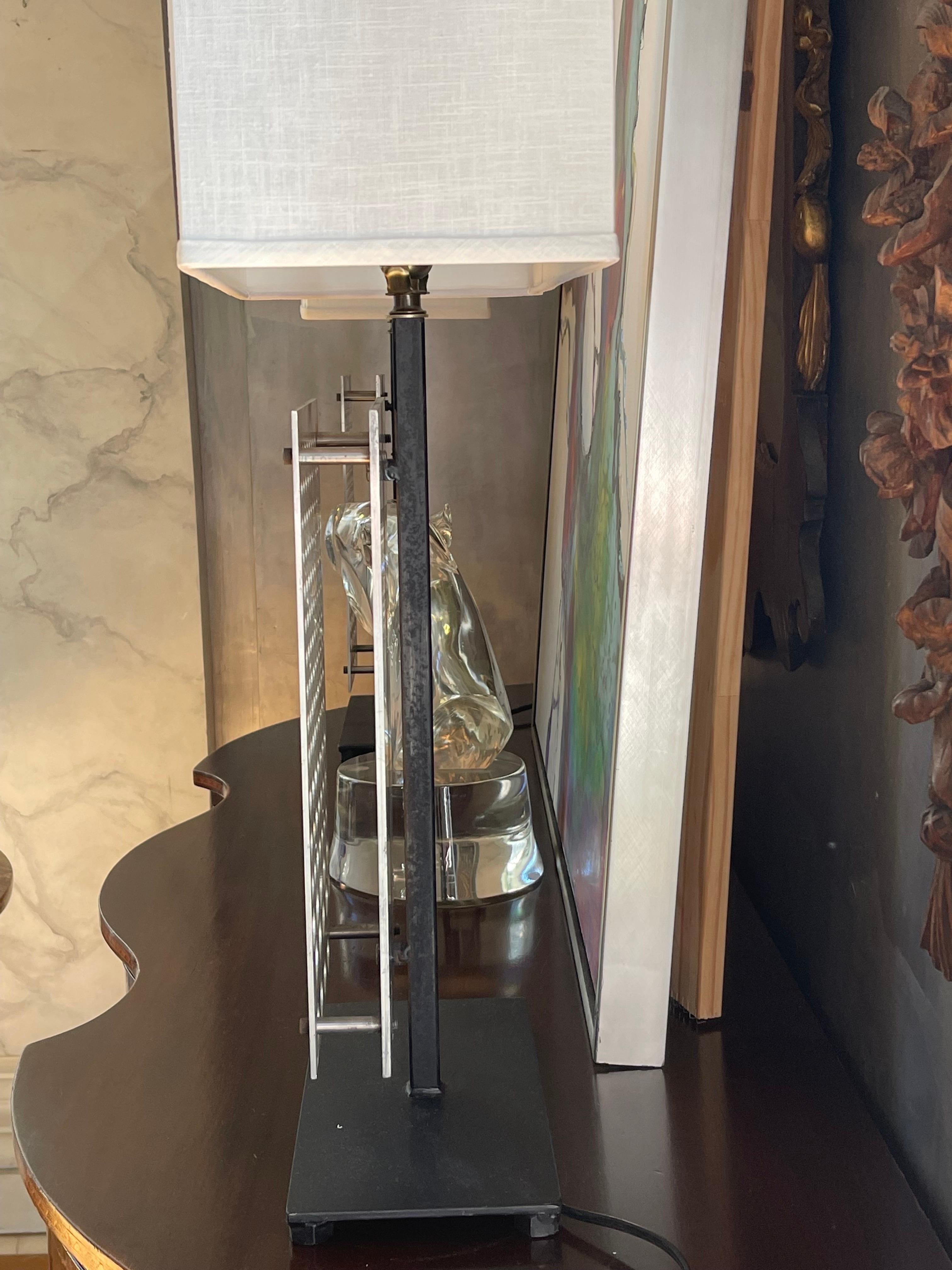 Pair of Industrial Table Lamps For Sale 7