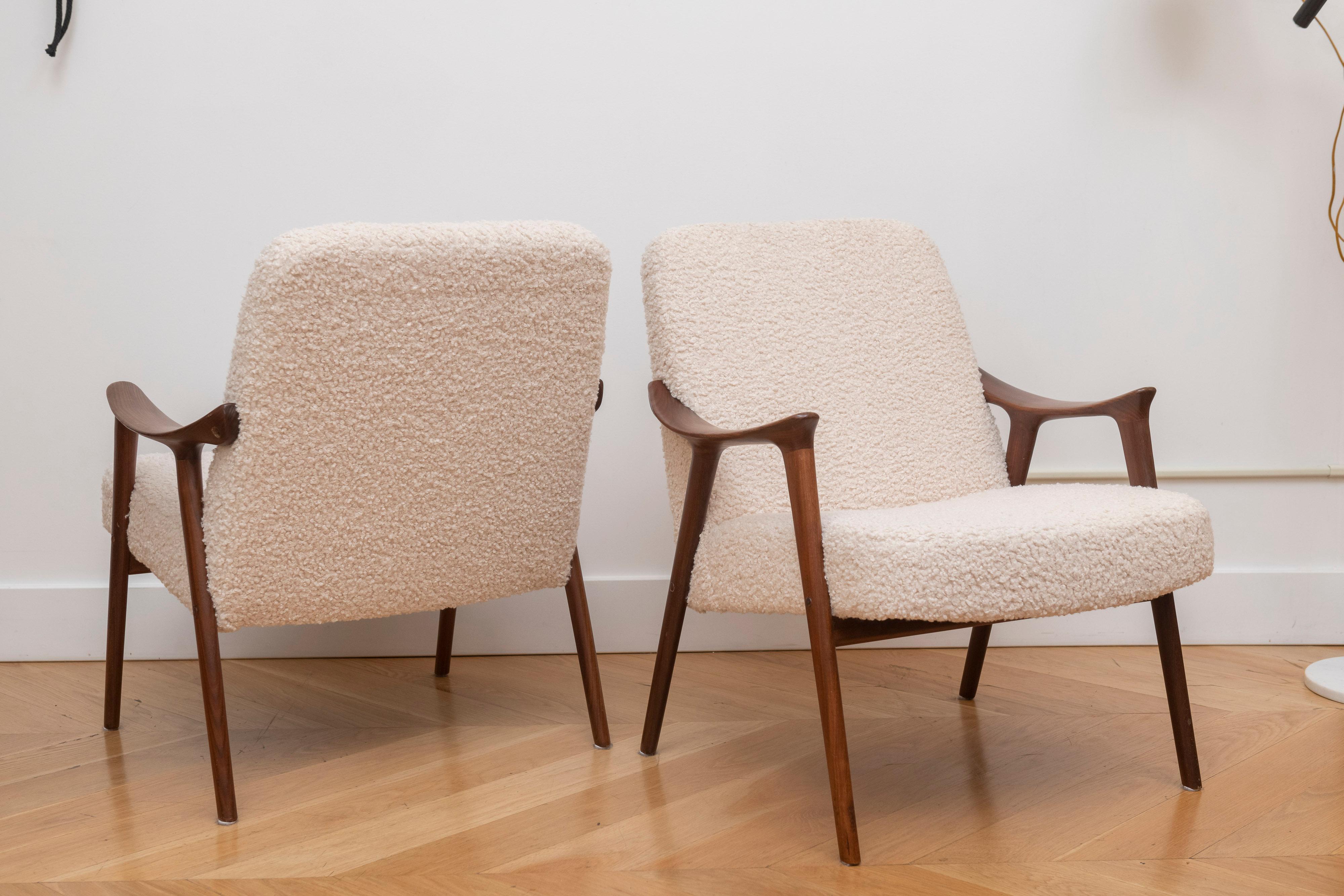 Milieu du XXe siècle Ingmar Relling - Paire de fauteuils de salon en vente