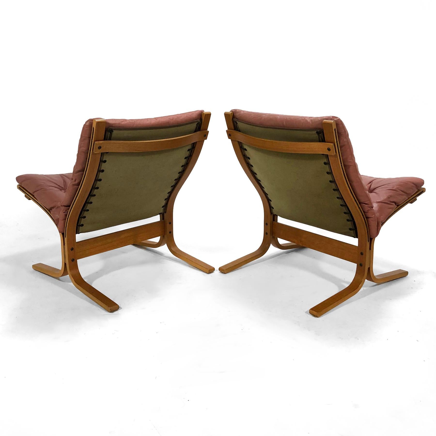 Scandinavian Modern Pair of Ingmar Relling Siesta Chairs For Sale