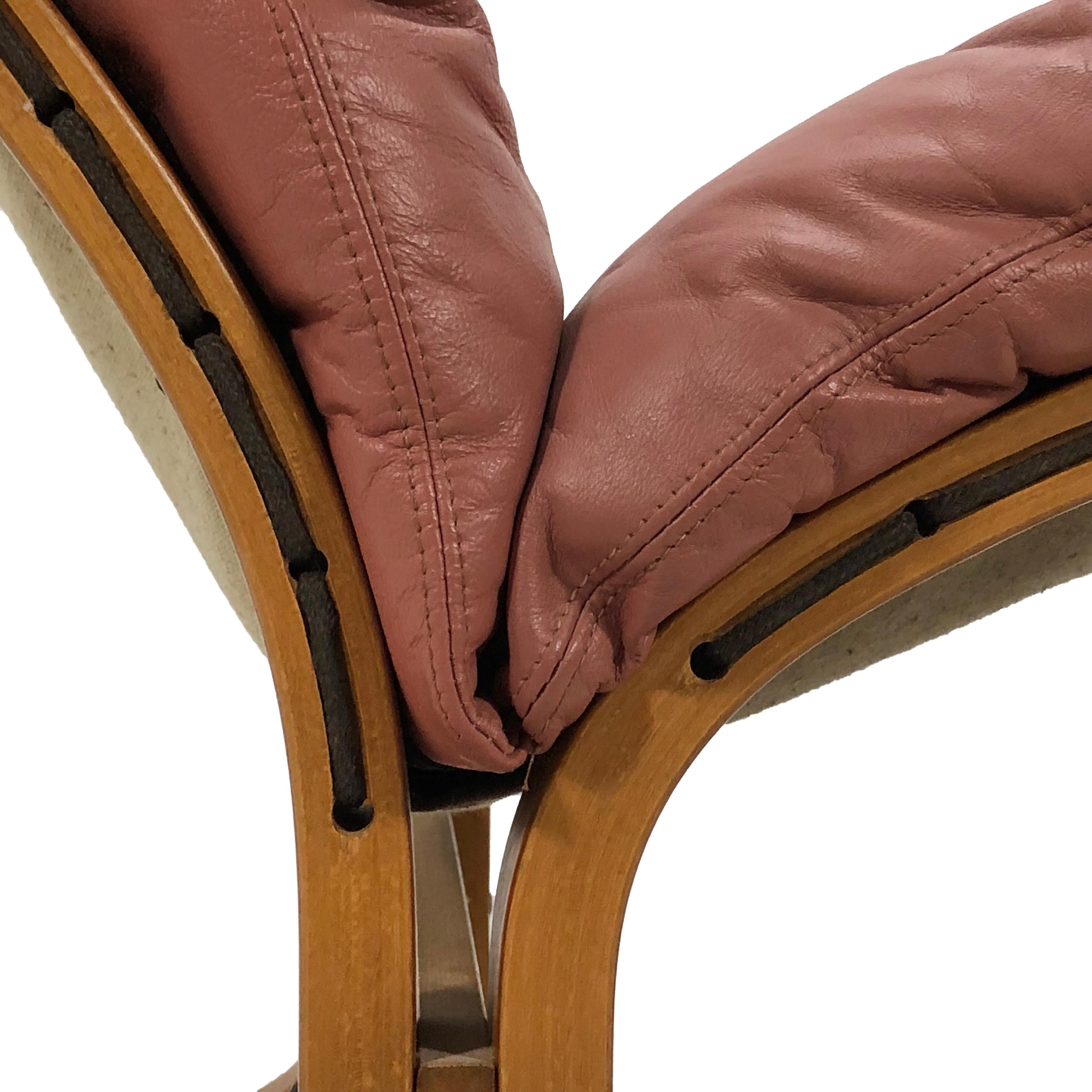 Cuir Ingmar Relling - Paire de chaises Siesta en vente