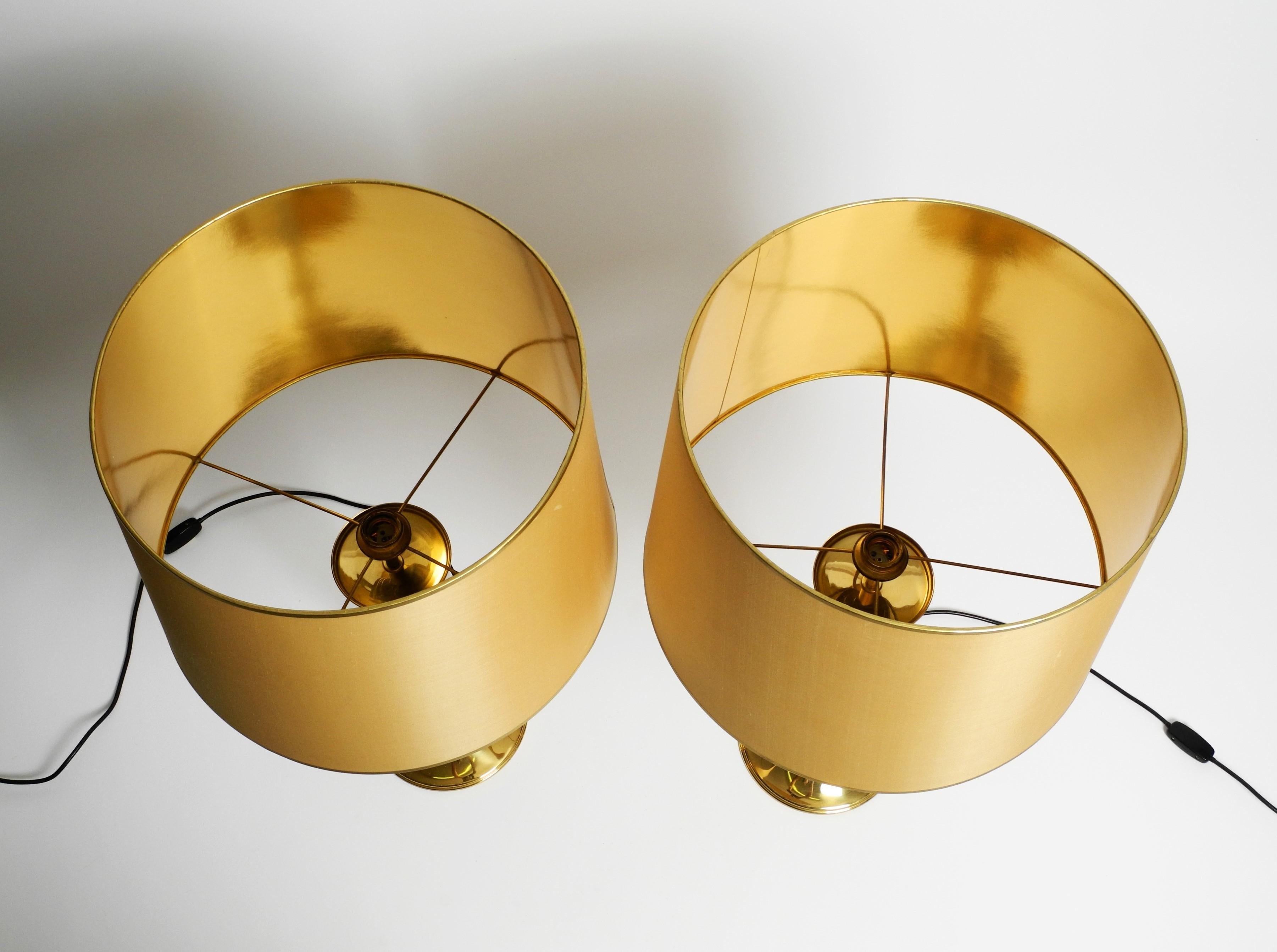 Mid-Century Modern Paire de lampes de table en faux bambou d'Ingo Maurer, Allemagne, années 1970 en vente