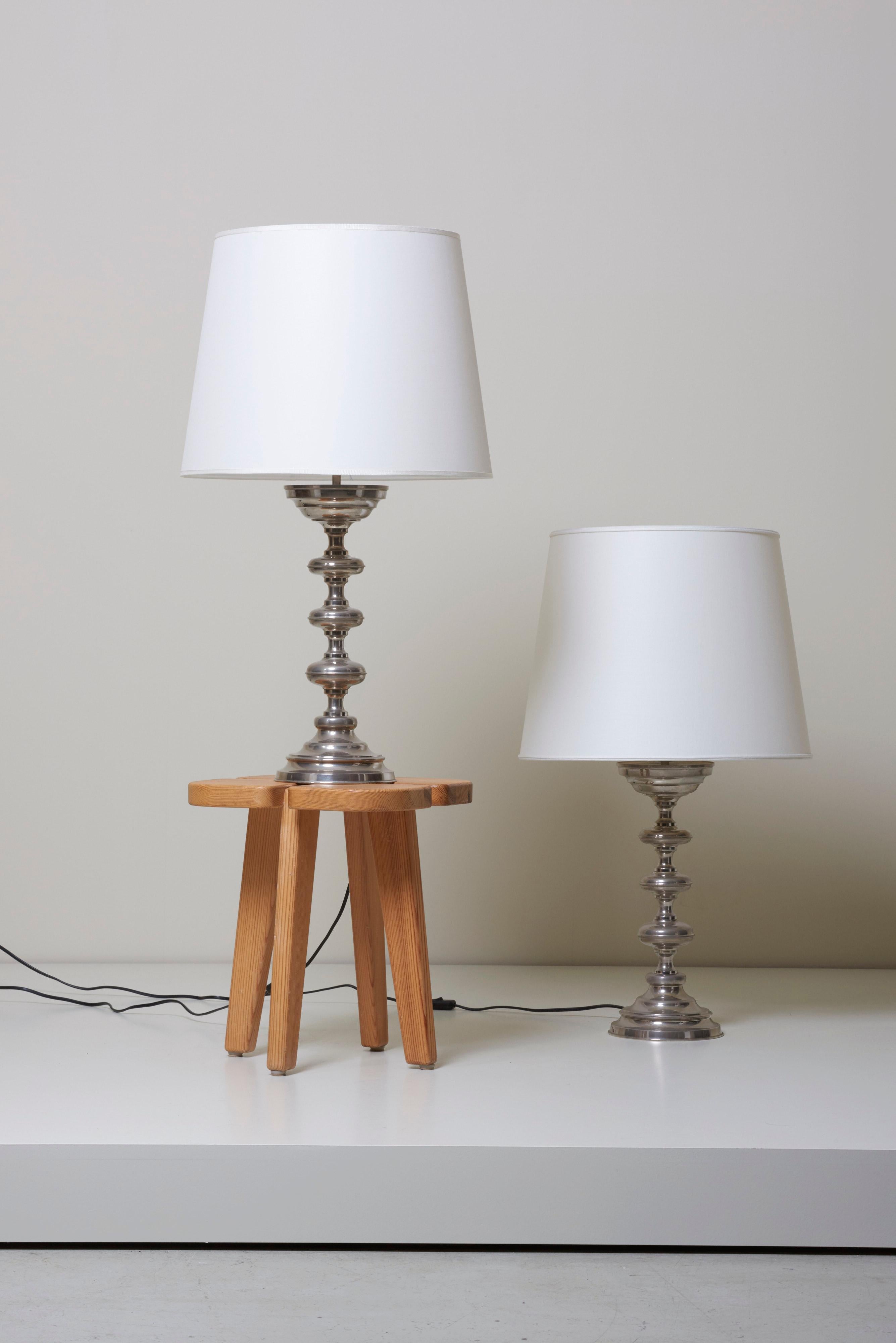 Pair of Ingo Maurer Table Lamps, Germany, 1970s 4