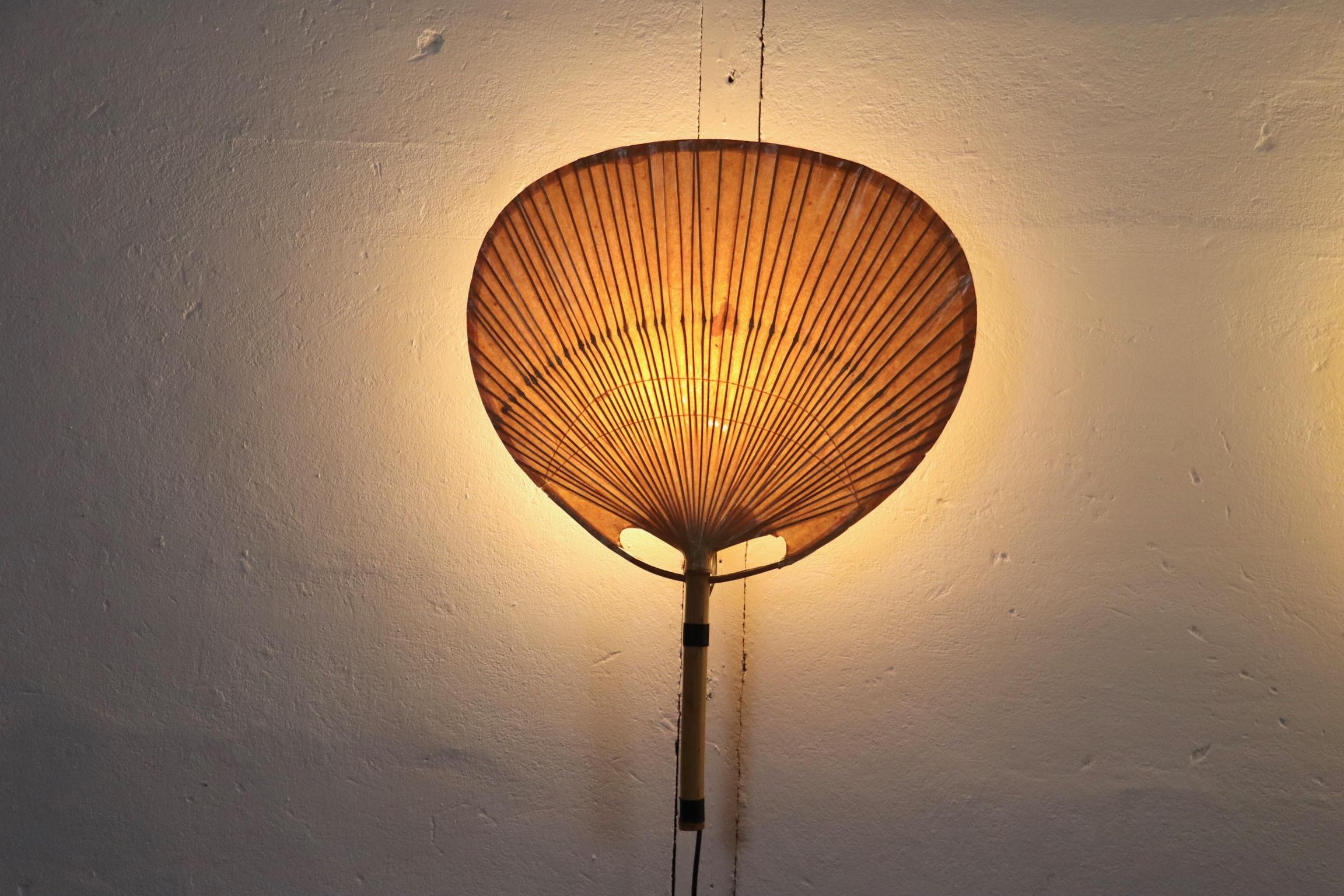 Paire de lampes murales Uchiwa III d'Ingo Maurer pour M-Design, 1973 en vente 2