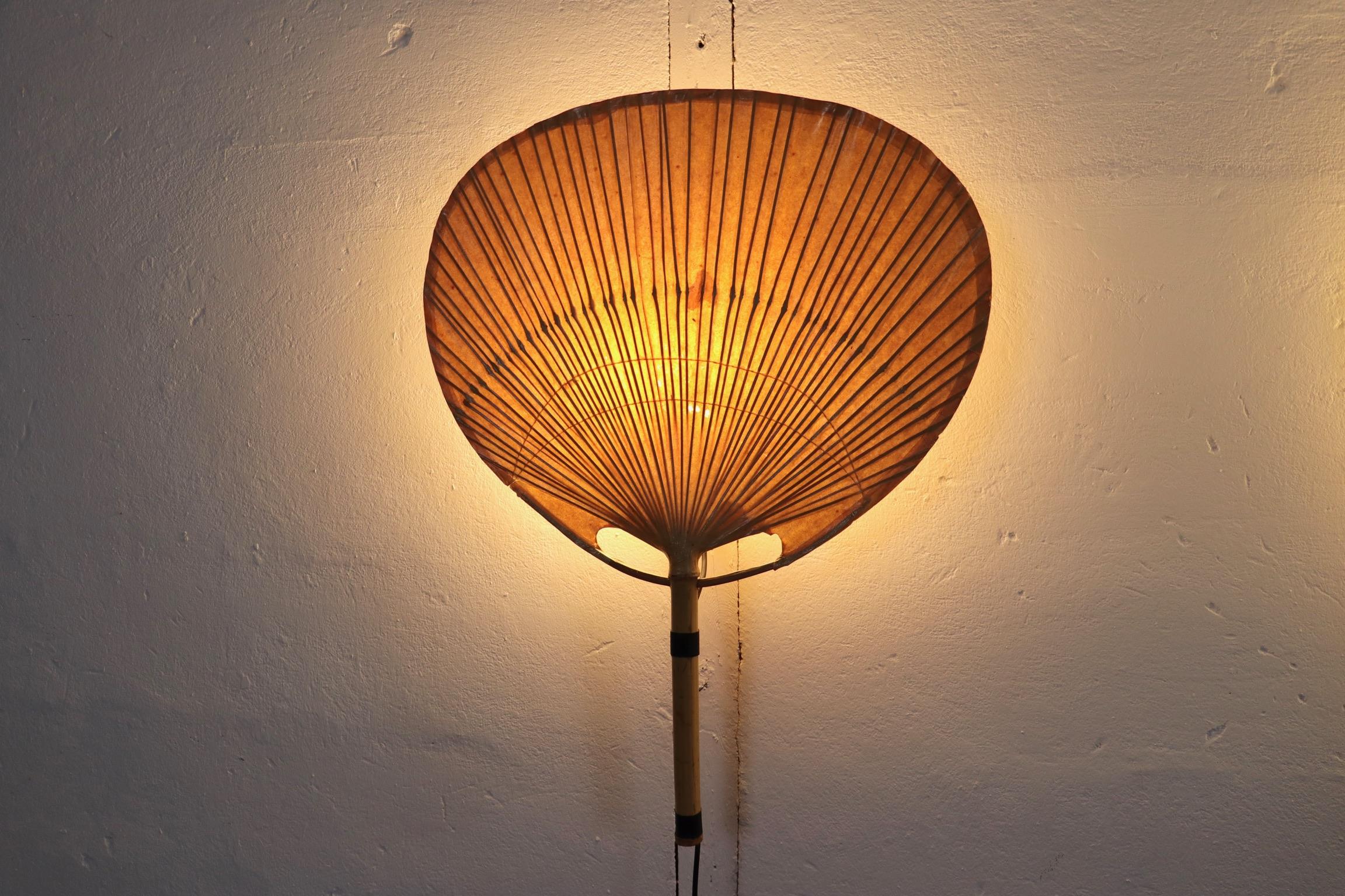 Paire de lampes murales Uchiwa III d'Ingo Maurer pour M-Design, 1973 en vente 4