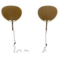 Pareja de lámparas de pared Ingo Maurer Uchiwa III para M Design, 1973
