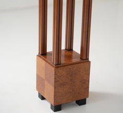 Juego de dos lámparas de pie «Ingrid», diseñadas por Michael Graves para Sawaya y Moroni, 1987
