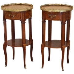Pair of Inlaid Bedside Tables, PBT4