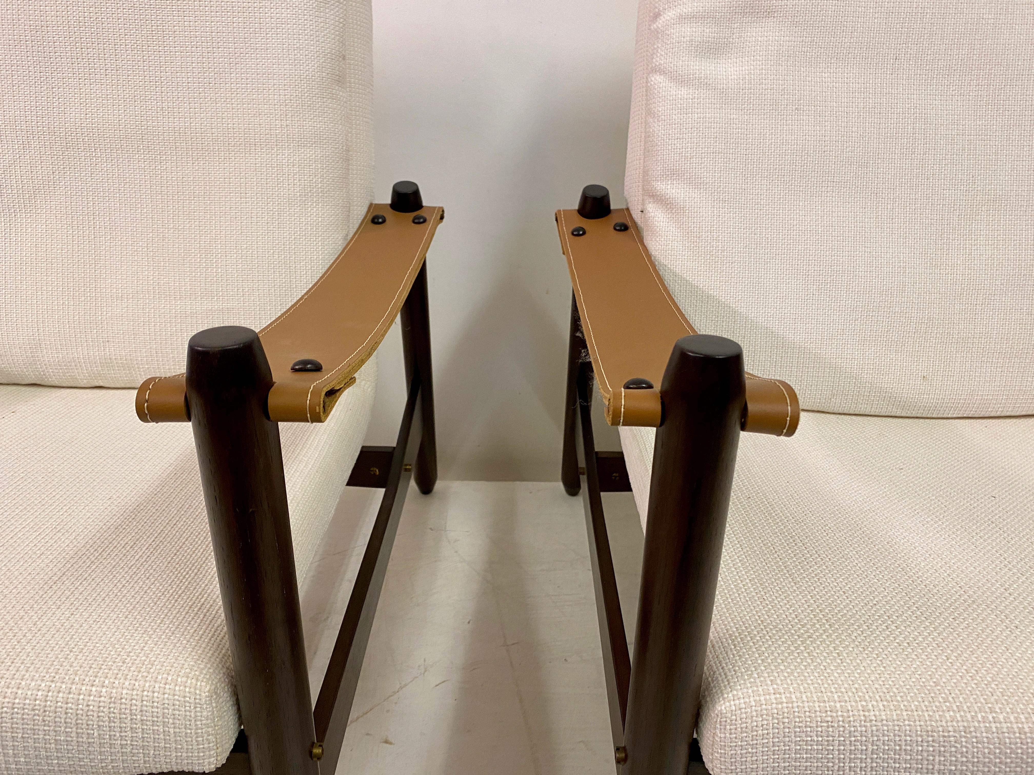 Brazilian Pair Of Ipanema Armchairs By Jorge Zalszupin