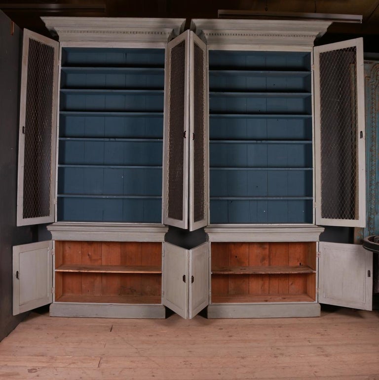 Pair of Irish Bookcases at 1stDibs