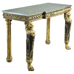Pair of Irish George IV Side Tables attributed to James Del Vecchio of Dublin