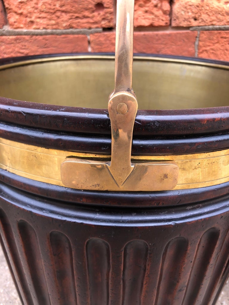 Pair of Irish Peat Buckets For Sale at 1stDibs