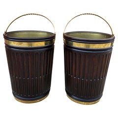Pair of Irish Georgian Peat Buckets