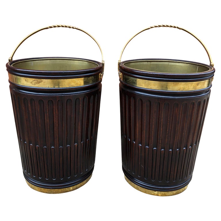 Pair of Irish Peat Buckets For Sale at 1stDibs