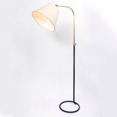 Pair of Iron and Bronze Floor Lamps, by Comte, Argentina, Buenos Aires, c. 1940