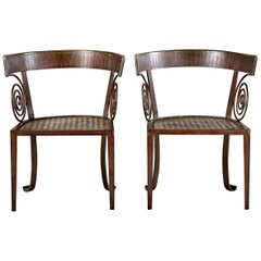 Pair of Iron Chairs