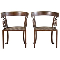 Pair of Iron Chairs