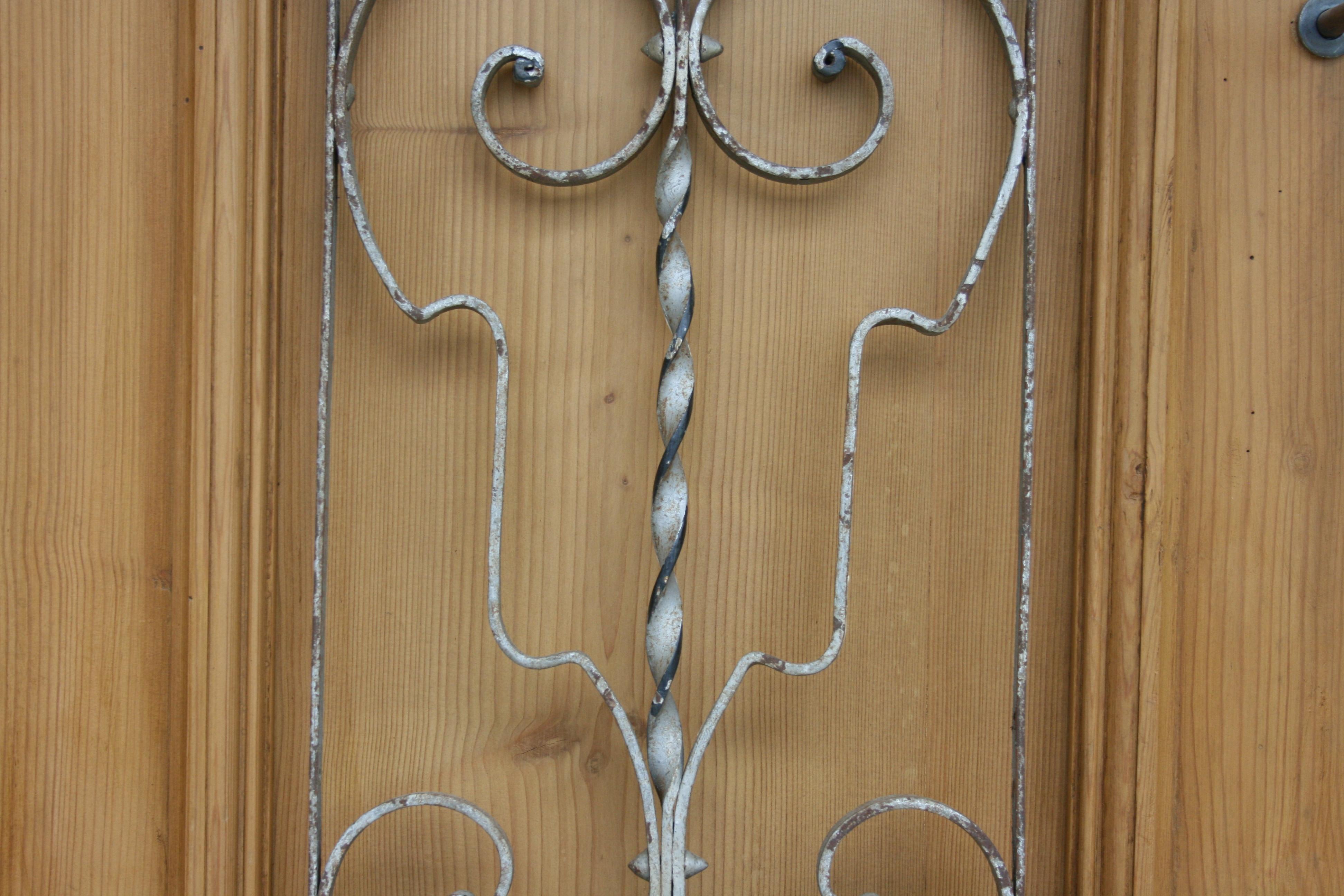 Pair of Iron Door or Window Grills 1