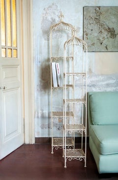 Pair of Iron Étagères