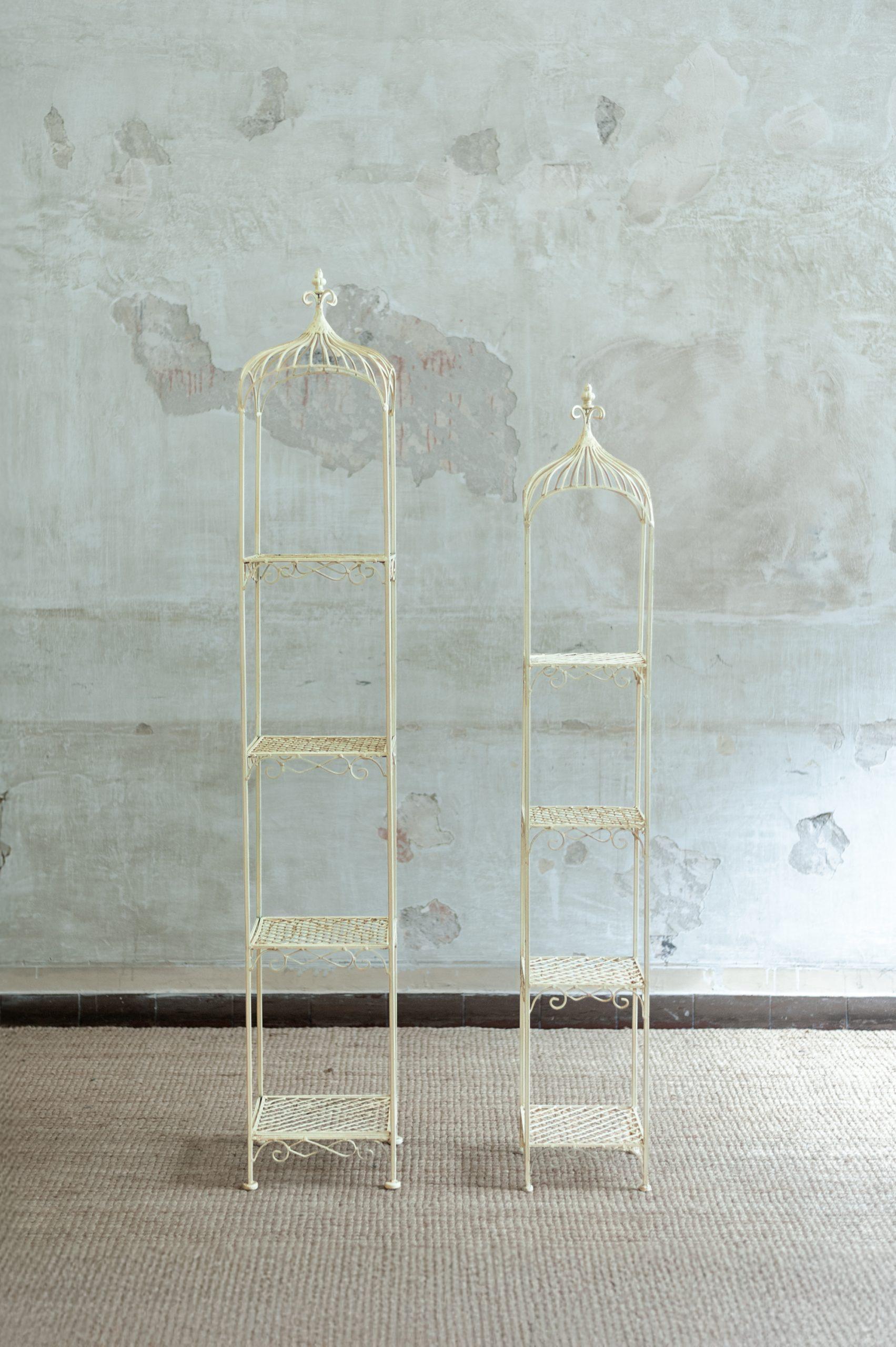 Pair of Iron Étagères In Good Condition For Sale In Roma, RM