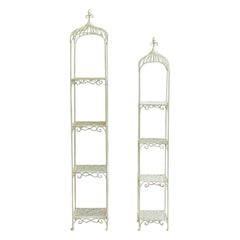 Pair of Iron Étagères