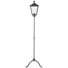 Pair of Iron French Lantern Floor Lamps