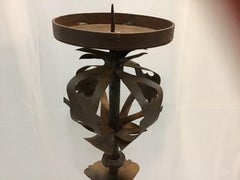 Pair of Iron Pricket Candle Stands