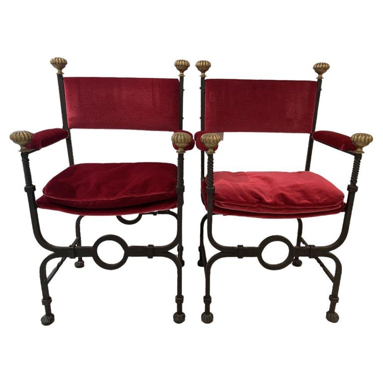 Fauteuils cannés (2) - Bois - Début du XXe siècle
