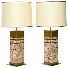 Pair of "Irusia" Table Lamps by Arriau