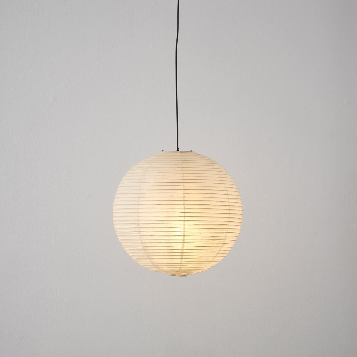 Paire de pendentifs Isamu Noguchi 'Akari' Mod, 45A pour Steph Simon, France c1950 Bon état - En vente à London, GB