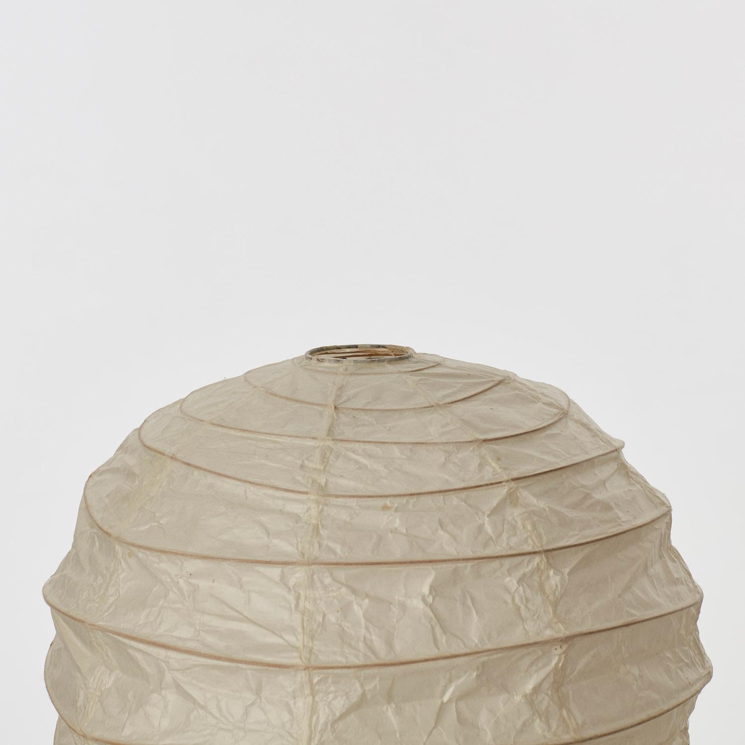 Bamboo Pair of Isamu Noguchi BB1-30DD Akari table lamps - Japan, 1956