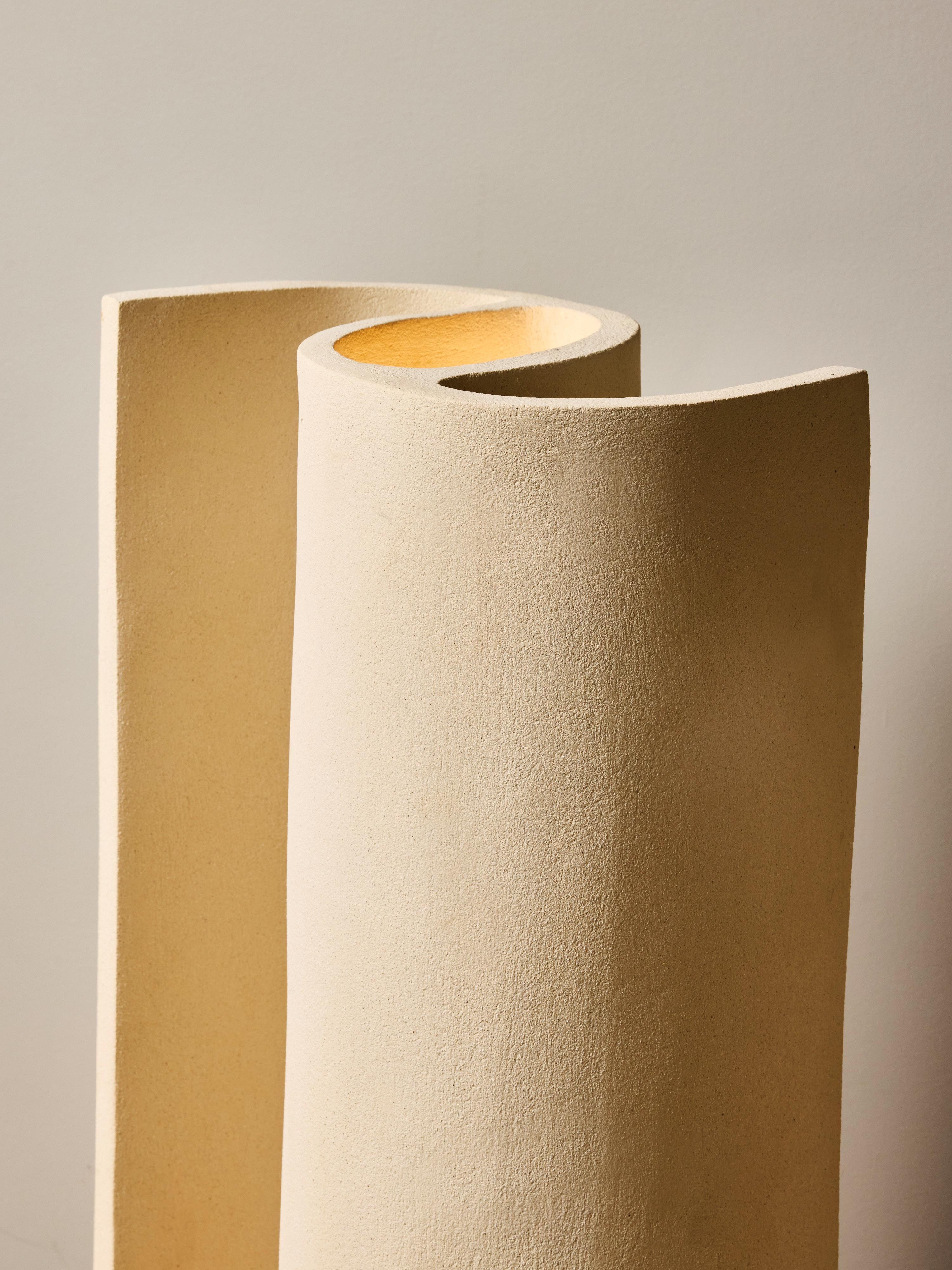 Ein Paar ISIA-Keramik-Tischlampen von Marie Fekroun für Glustin Luminaire im Zustand „Neu“ im Angebot in Saint-Ouen, IDF