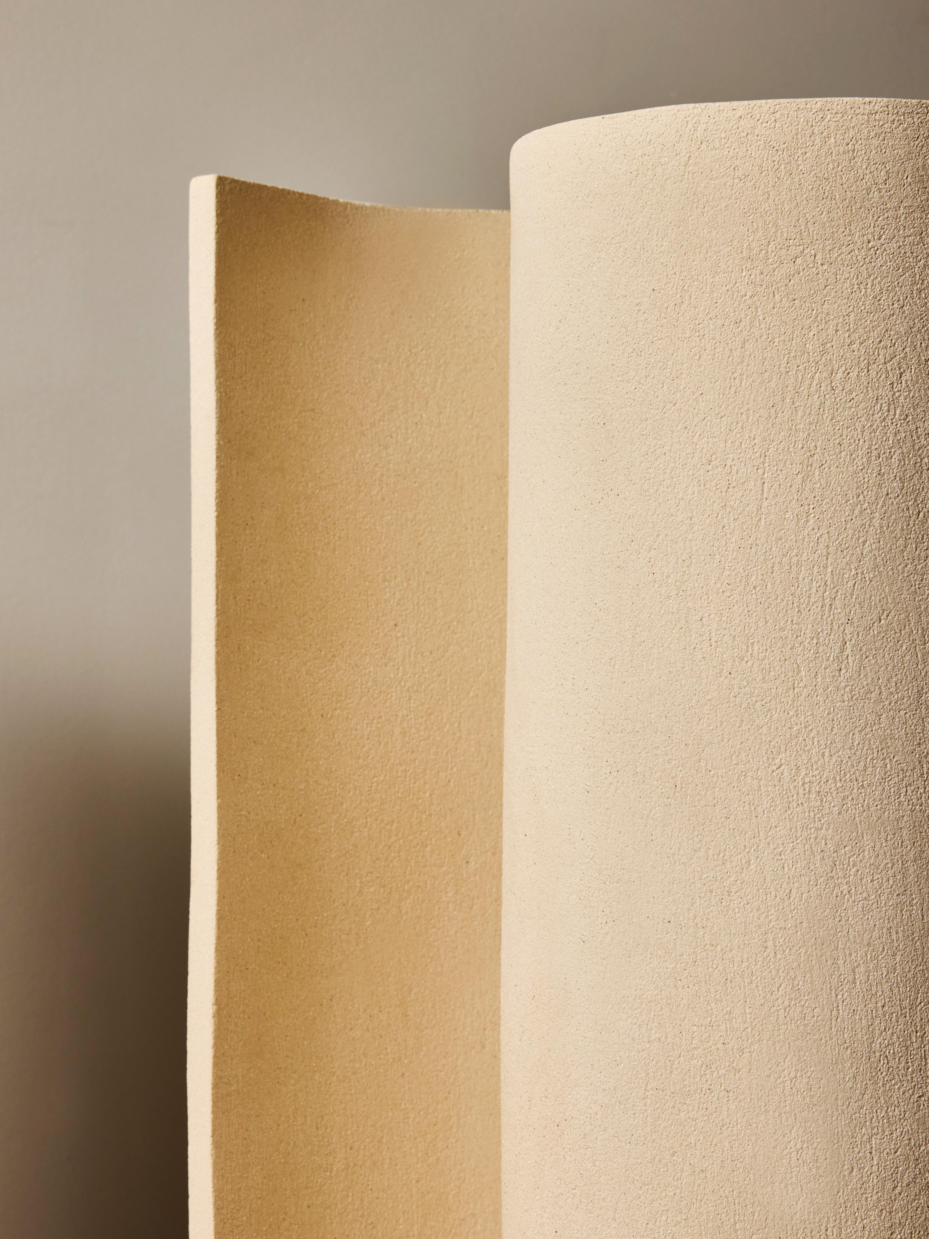 Ein Paar ISIA-Keramik-Tischlampen von Marie Fekroun für Glustin Luminaire im Angebot 3