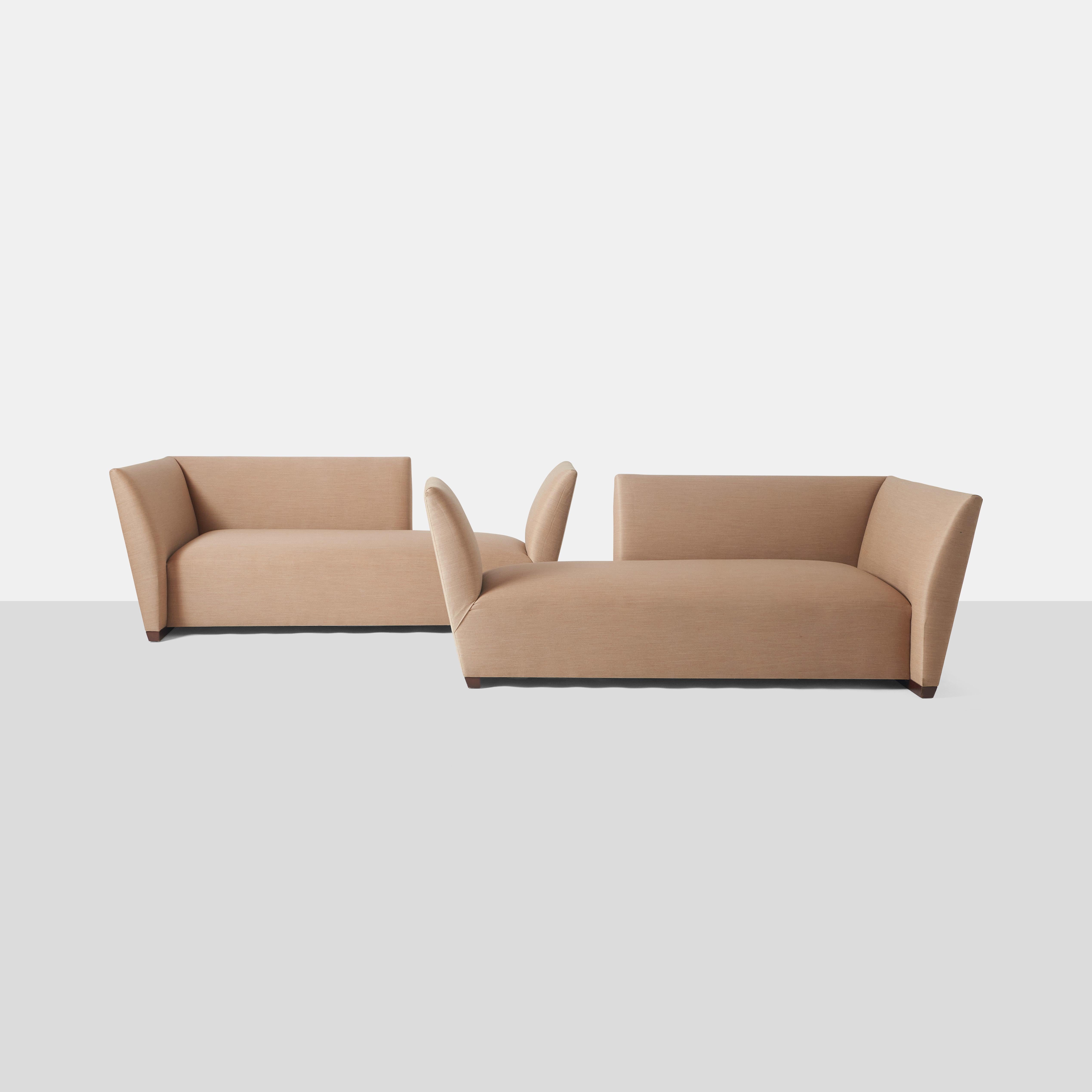 Pair of Island Sofas by Joe D'Urso for Donghia 3
