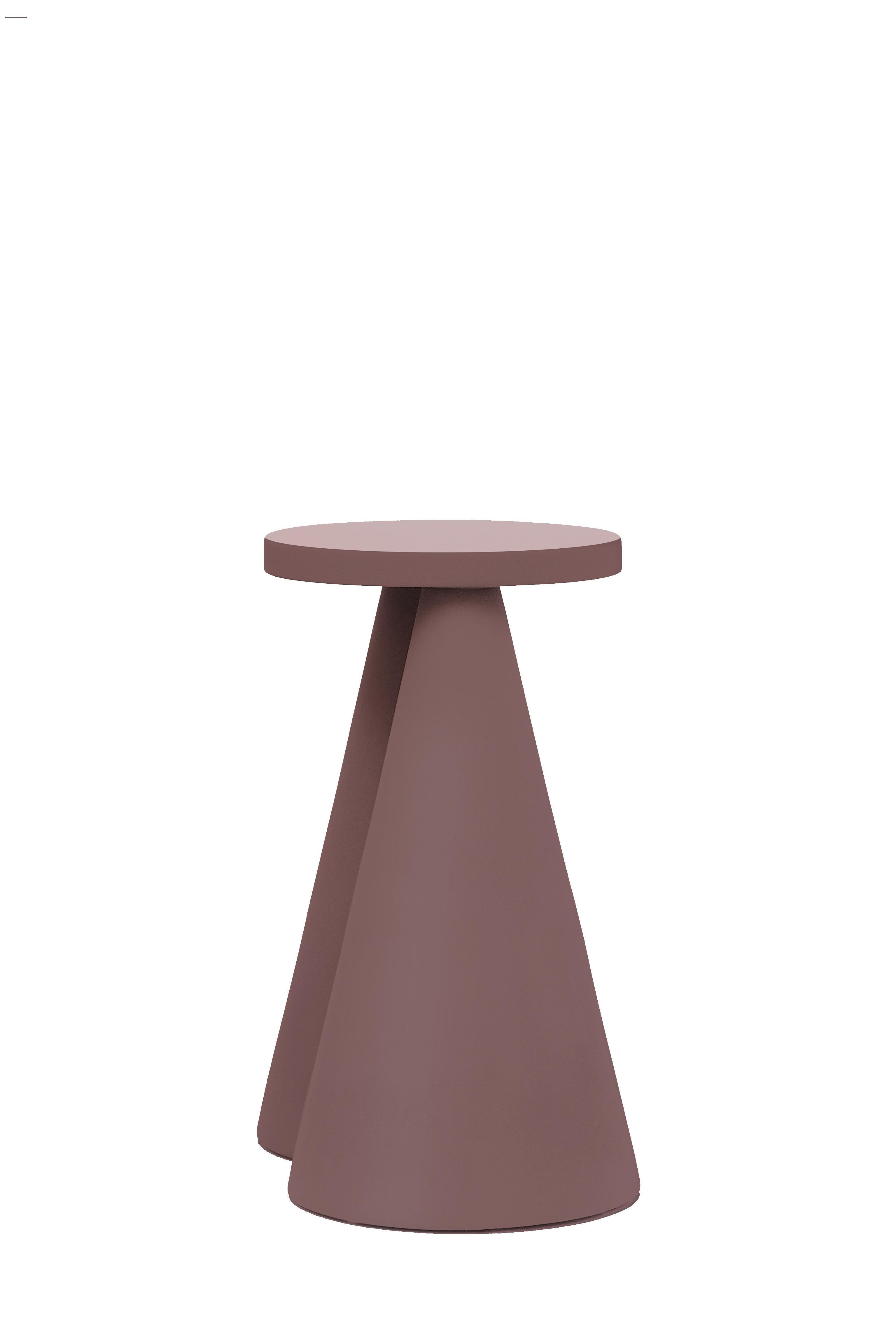 Modern Pair of Isola Side Table by Cara Davide