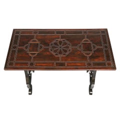 Pair of Italian 17th Century Trestle Tables from Florence